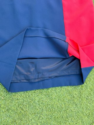 Vestido Talla 44 Azul y Rojo