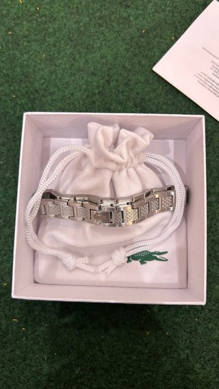 Pulsera Lacoste Plata