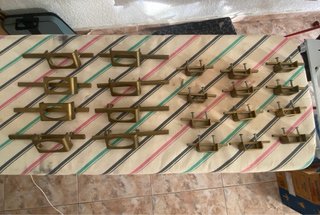 Lote 20 Tiradores Vintage Años 70