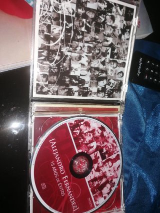 CD más dvd Alejandro Fernández - 15 Años de Éxitos