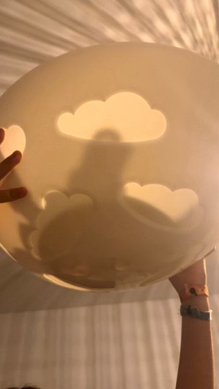 Lámpara infantil IKEA. Bombilla no incluidas
