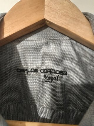Camisa de vestir CARLOS CORDONE gris Talla M