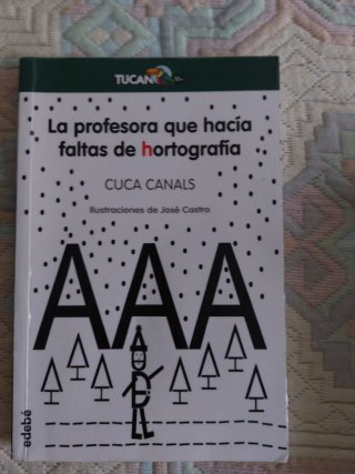 La profesora que hacía faltas de hortografía