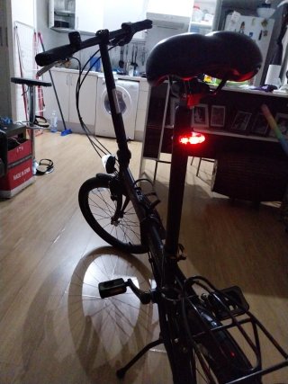 Bicicleta Plegable Nishiki Nautic D5 Negra