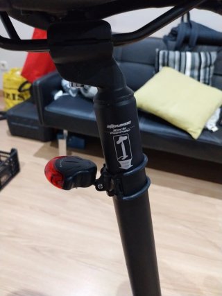 Bicicleta Plegable Nishiki Nautic D5 Negra