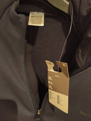 Forro Polar Quechua Azul Talla XL Sin Estrenar