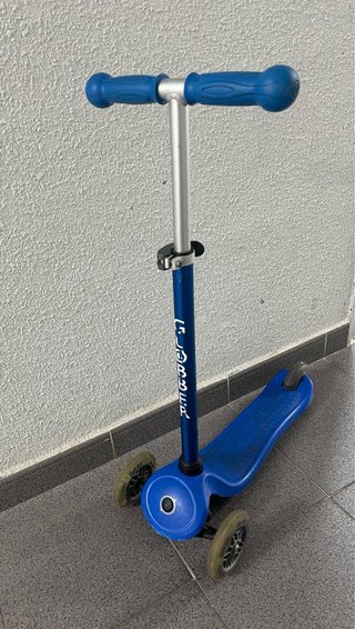 Patinete Globber 3 Ruedas Azul
