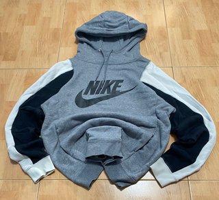 Sudadera Nike Gris con Capucha