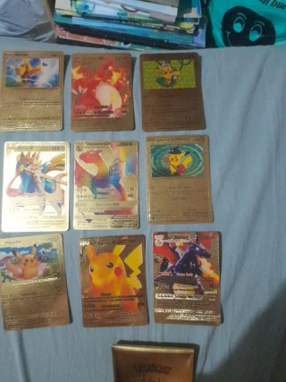 Cartas Pokémon Doradas