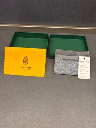 Portacarte Goyard Grigio