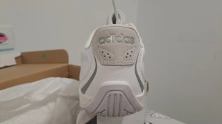 Zapatillas Adidas Futsal Talla 42 1/3 Blancas