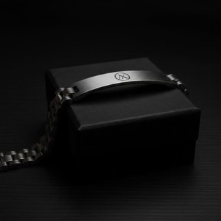 Pulsera Acero Inoxidable Plateada
