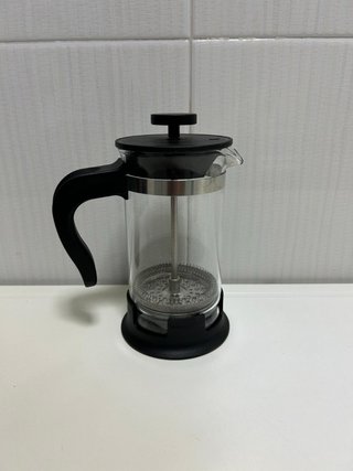 Cafetera Francesa Vidrio y plástico