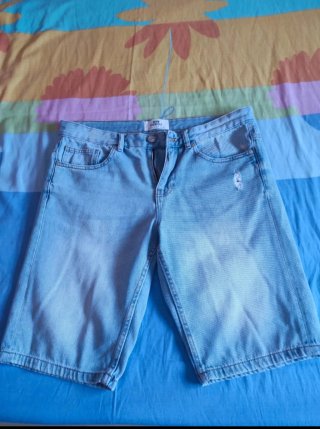 Pantalón corto vaquero hombre DENIM ESSENTIALS