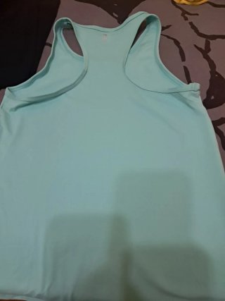 Camiseta deportiva turquesa niña T.9-10