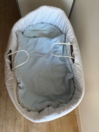 Moisés de mimbre para bebé Cucos Baby