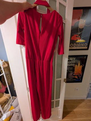 Mono rojo Junco y Arena talla única