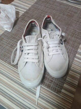 Tenis Fred Perry Blancos Talla 40