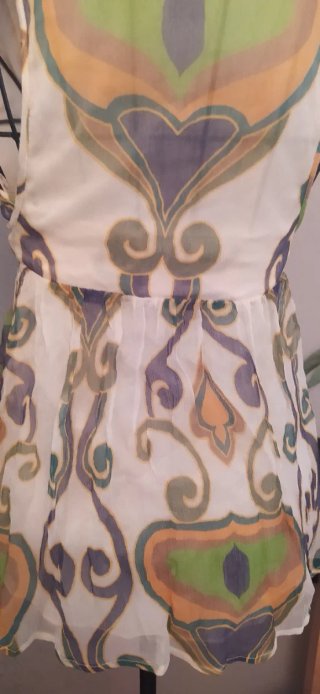 Top Seda Multicolor Talla S