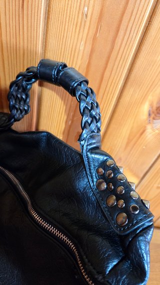 Borsa / Zainetto Vera Pelle Nera