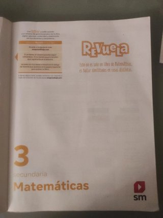 Matemáticas 3 secundaria Revuela