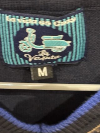 Jersey La Vespita Azul Talla M