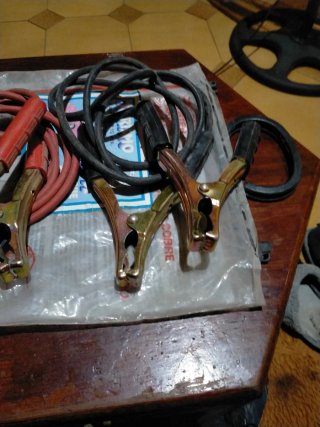 Pinzas para batería de coche