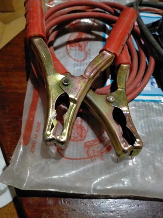 Pinzas para batería de coche