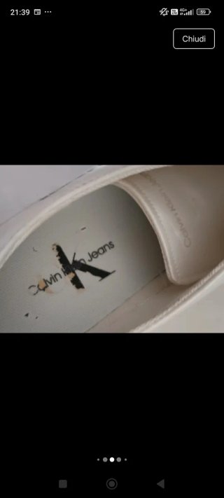 Sneakers Calvin Klein Donna Bianche