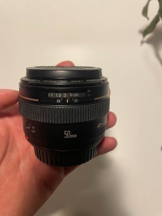 Canon EF 50mm f/1.4 Lente