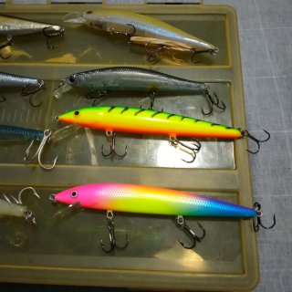 Lotes señuelos pesca tipo jerk