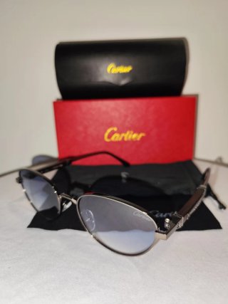 Gafas de Sol Cartier Plateadas