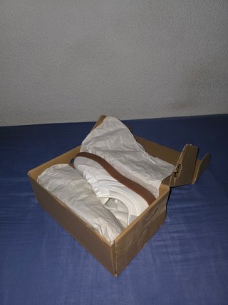 Zapatillas de punta ancha Hobibear Lily (Blancas)