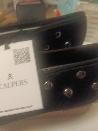 Zapatos Scalpers negros talla 39 a estrenar