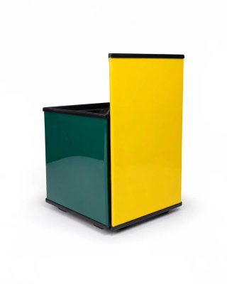 Macetero doble modular plexiglás, años 70