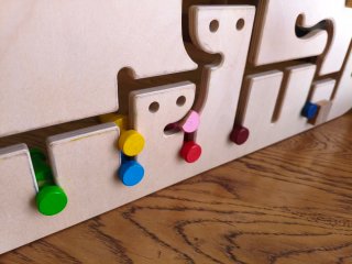 Juguete Montessori Madera Figuras Colores