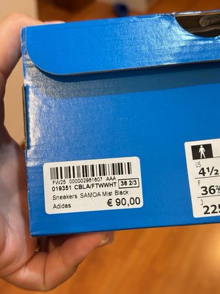 Scarpe Adidas Samba taglia 36.5