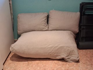 Cojines para palets beige (3unidades)