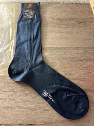 Calzini 100% Filo di Scozia Blu Taglia Unica