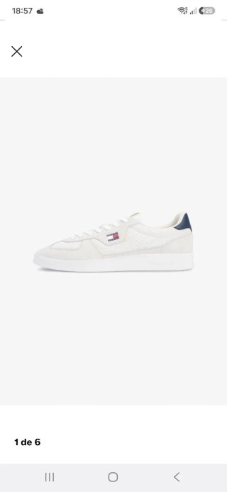 Zapatillas Tommy Hilfiger Hombre Blancas