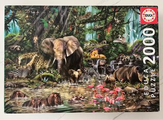 Puzzle Educa 2000 Piezas Selva Animales