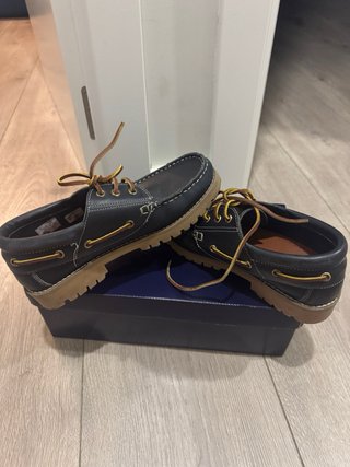 Zapatos náuticos de piel