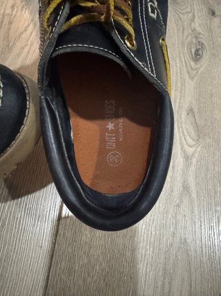 Zapatos náuticos de piel
