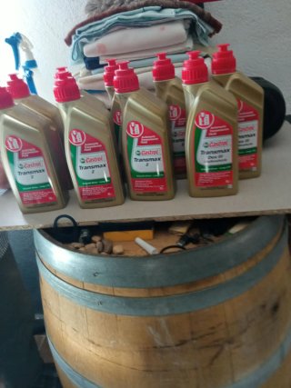 Aceite Castrol Transmax Z y Dex III
