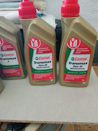 Aceite Castrol Transmax Z y Dex III