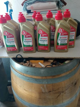 Aceite Castrol Transmax Z y Dex III