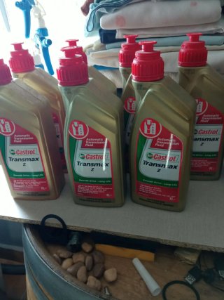 Aceite Castrol Transmax Z y Dex III