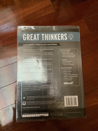 Great Thinkers: Students and Work book