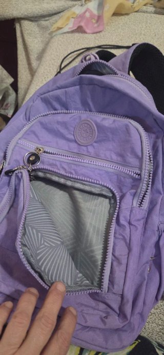 Mochila Kipling Morada