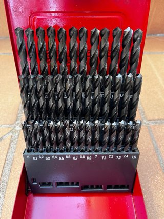 Juego Brocas SKF Dormer Tools Estuche Metálico
